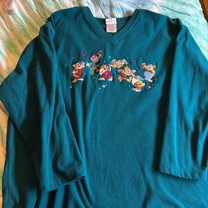 Vintage Disney 7 Dwarfs Pullover